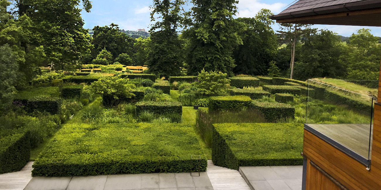 Garden landscaping