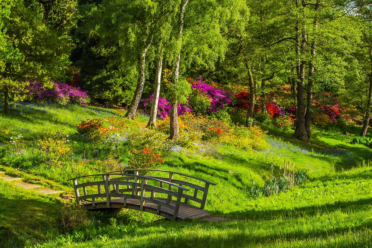 Landscaper working