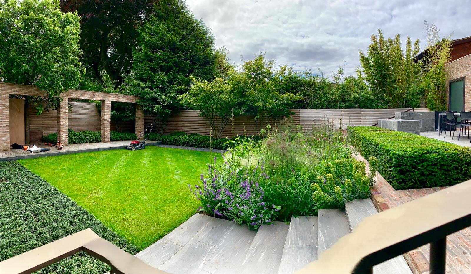 Garden landscaping